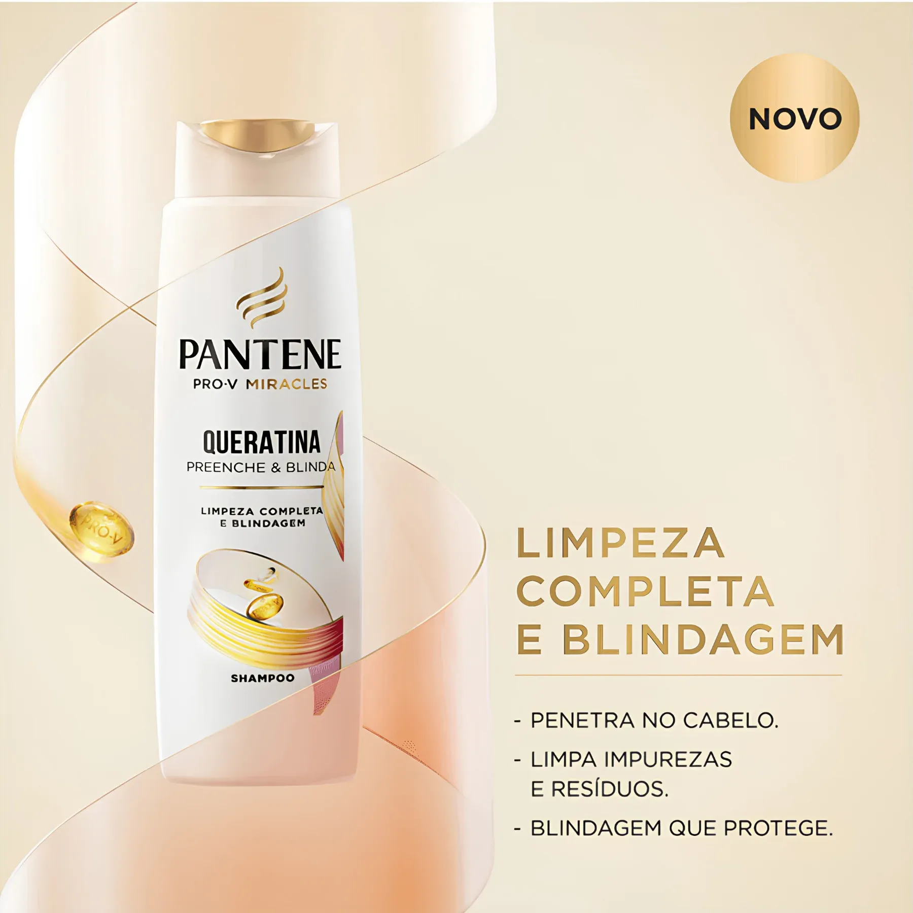 PANTENE QUERATINA 450ML -2-